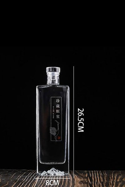 晶白酒瓶- 017  